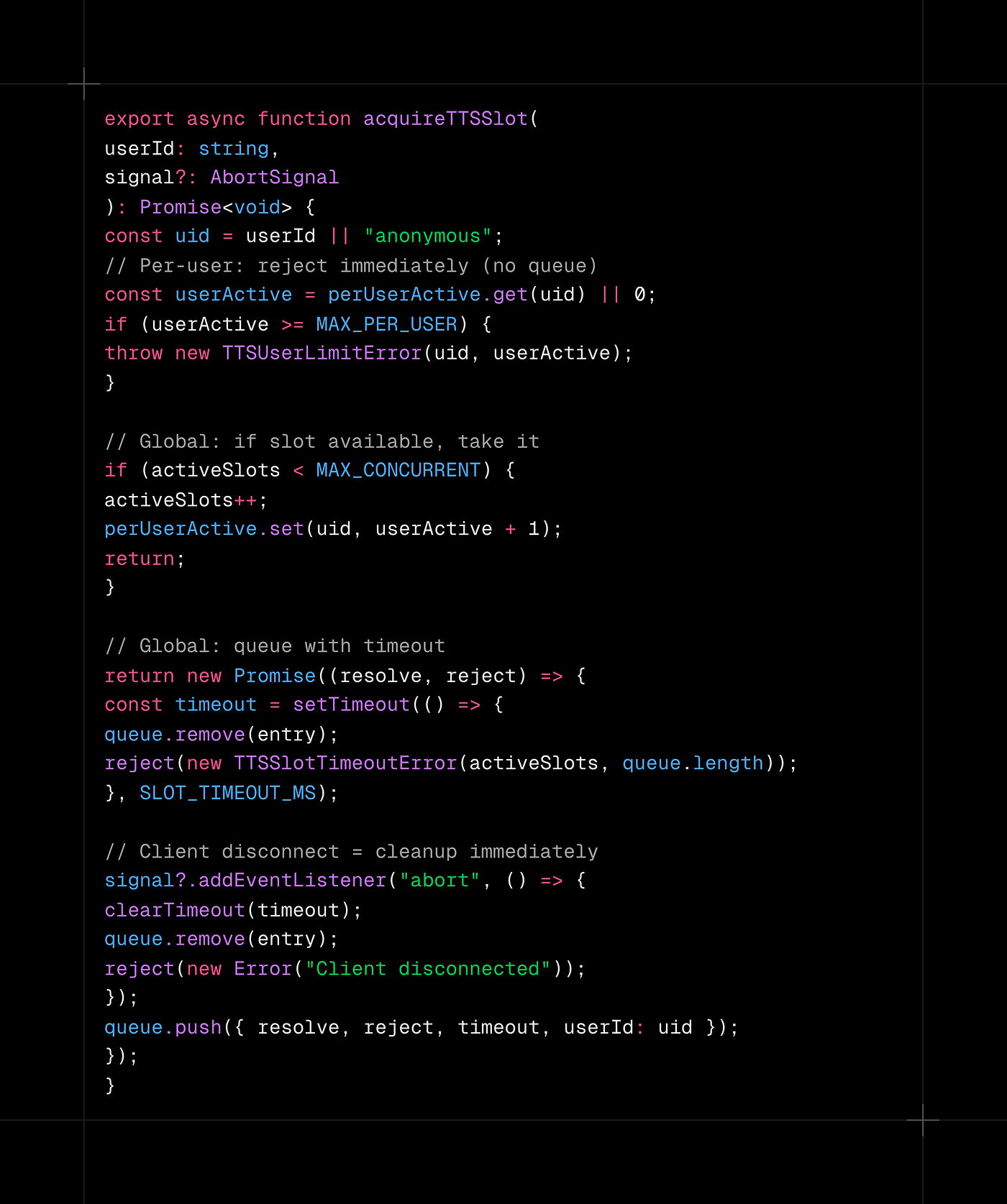 Concurrency queue